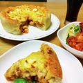 ☆☆☆saya's cooksnap of when they made チーズの雪崩！絶品シカゴピザ.