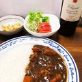 減塩パパ's cooksnap of when they made 赤ワイン仕立てのカレーライス☆.