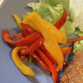 とよすみもも♪'s cooksnap of when they made お弁当や作り置きに！焼きパプリカのマリネ.