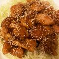 ＬＩＮＡママ's cooksnap of when they made 鶏もも肉の簡単はちみつ胡麻照り焼き！.
