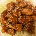 ＬＩＮＡママ's cooksnap of when they made 鶏もも肉の簡単はちみつ胡麻照り焼き！.
