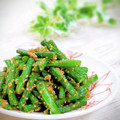 Satoco❋'s cooksnap of when they made 十六ささげの胡麻和え.