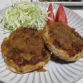 fu♪♪'s cooksnap of when they made 豆腐ハンバーグ☆おろしソース.