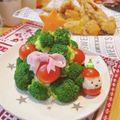 LUCKママ's cooksnap of when they made クリスマスツリー☆サラダ.