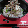 クック40IE82☆'s cooksnap of when they made mみょうがと鯖缶の塩昆布丼.
