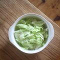 みるく茶's cooksnap of when they made 晩ごはんに温キャベツダイエット♬.