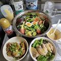 ebipeco's cooksnap of when they made カフェ風ランチ〜茹で鶏のマヨネーズソース.