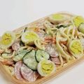 私市ビッキーズ津門巳's cooksnap of when they made 昔ながらのスパゲッティサラダ.