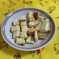 ankotetu's cooksnap of when they made パン耳クルトン.
