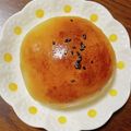 мёио's cooksnap of when they made 黒ごま♪あんぱんHB.