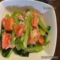 kemi★'s cooksnap of when they made こまツナ胡麻だれトマト.