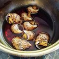 ﾁｲﾁｬﾝﾏﾏ's cooksnap of when they made バイ貝の煮付け.