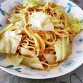 なおゆきそら's cooksnap of when they made アンチョビとキャベツのパスタ.