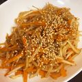 もろしげ's cooksnap of when they made 簡単！激ウマ！豚バラしらたきチャプチェ風.