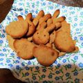 T❀mo's cooksnap of when they made 簡単♡米粉ときな粉のざくざくクッキー.