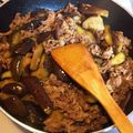 たぁさん’S's cooksnap of when they made 牛バラとナスの甘辛炒め.