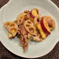 とりさん♡'s cooksnap of when they made れんこんとさつま芋と豚肉のオイスター炒め.