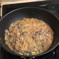 PAROSUKE's cooksnap of when they made 母直伝！牛たまごとじ丼.