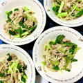 ふたごゆき's cooksnap of when they made 時短♪豚肉と小松菜ともやしの味噌野菜炒め.
