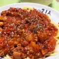 弥禄＆初音's cooksnap of when they made 簡単おいしい☆ミートソースパスタ.