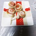 めみたん☆'s cooksnap of when they made ❁お弁当に❁べーちくわのクルクル巻き❁.