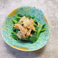コムギ大好き's cooksnap of when they made つるむらさきのお浸し.