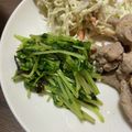 kangaru's cooksnap of when they made レンジでかんたん♪豆苗の塩昆布ナムル.