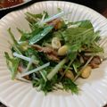 ばたみそーぱん☆'s cooksnap of when they made 包丁不要！水菜と大豆のシャキうまサラダ.