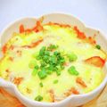 Satoco❋'s cooksnap of when they made ばり美味☆豆腐のキムチグラタン.