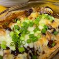 ojijimama's cooksnap of when they made ナス×豚肉の味噌マヨチーズ焼き.