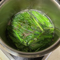 いっぺい99's cooksnap of when they made ほうれん草とニラの中華卵とじスープ.