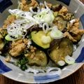 ☆さぶ☆☆'s cooksnap of when they made ＊ズッキーニと茄子のピリ辛大葉味噌炒め＊.
