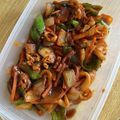 yoshaz06's cooksnap of when they made 韓国料理イカポックム☆コチュヂャン炒め.