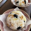まじゅじゅ's cooksnap of when they made 黒豆甘煮と胡桃☆柚子香るおにぎり.