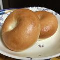 あきづきゆずりは's cooksnap of when they made プレーンベーグル.