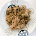 こーやんたん's cooksnap of when they made たっぷりごぼうとなすの豚味噌炒め煮.