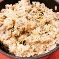 MizuhoBank's cooksnap of when they made あさりごはん.