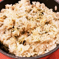 MizuhoBank's cooksnap of when they made あさりごはん.