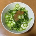 夢希♪'s cooksnap of when they made 梅干し胡瓜にごま油かけちゃう冷奴＊菜食＊.