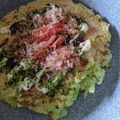 柳さき's cooksnap of when they made 天ぷら粉だからモチモチ≋お好み焼き.