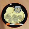 しょこりきさー's cooksnap of when they made 離乳食に♡ご飯とあおさのおやき.