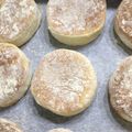 こまつのまつこ's cooksnap of when they made ★型も手作りHBイングリッシュマフィン★.