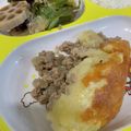 ポメちょん's cooksnap of when they made 豚ひき肉とマッシュポテトのグラタン.