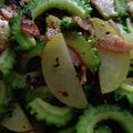 料理は嫌いじゃない♪'s cooksnap of when they made ゴーヤのジャーマンポテト.