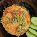 わにまみ's cooksnap of when they made 失敗しない！コク旨☆キムチチャーハン.