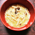milestone★'s cooksnap of when they made 三種のきのこの味噌汁.