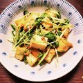 milestone★'s cooksnap of when they made 子供喜ぶ☆厚揚げと水菜の甘辛～♪炒め.