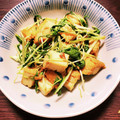milestone★'s cooksnap of when they made 子供喜ぶ☆厚揚げと水菜の甘辛～♪炒め.