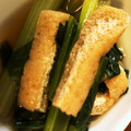 ちさたん☆'s cooksnap of when they made 小松菜・油揚げの煮浸し・和食定番.