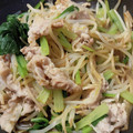 upside2525's cooksnap of when they made 簡単！しゃぶしゃぶ肉と野菜の蒸し炒め.